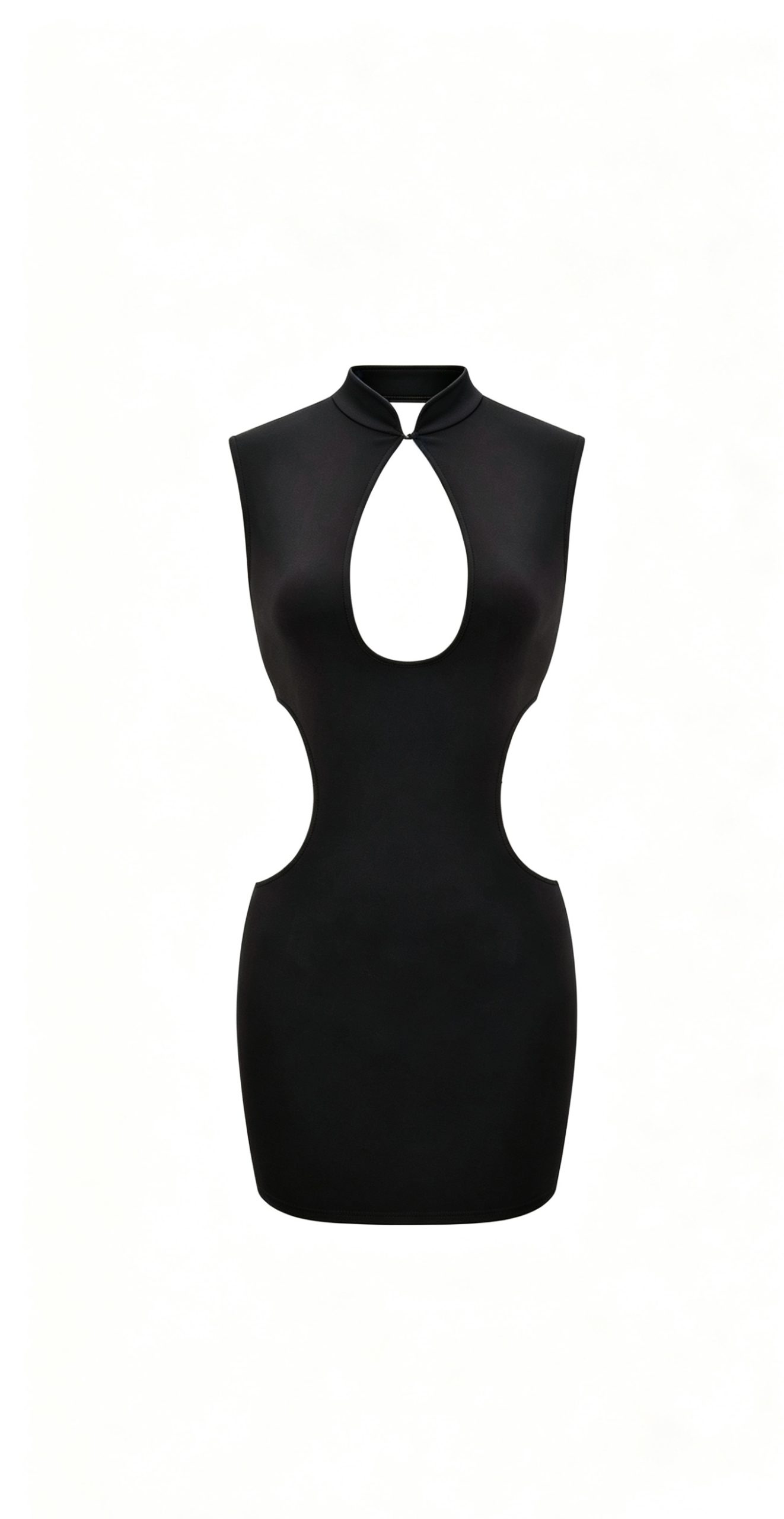 Cutout Back Tie Strap Dress - Image 3