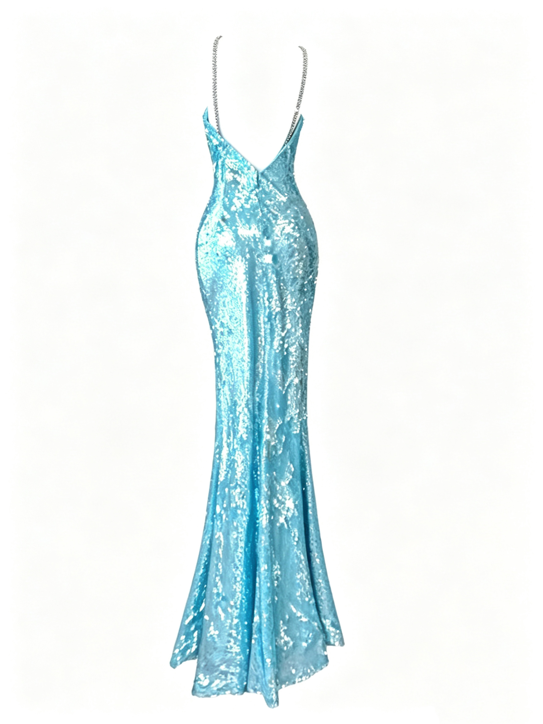 Sequin Mermaid Evening Gown - Image 2