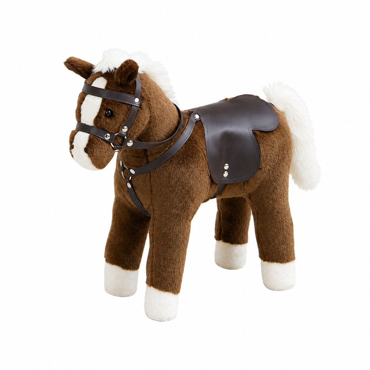 Brown Horse Plush Cushion - Image 4