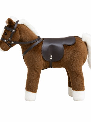 Brown Horse Plush Cushion