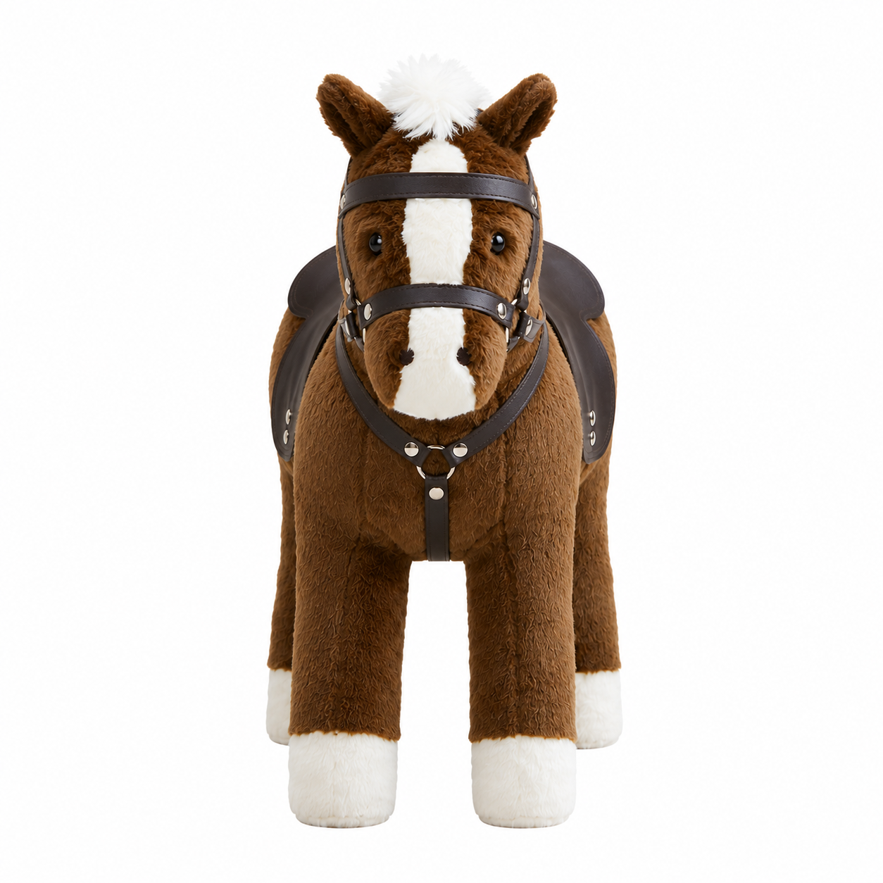Brown Horse Plush Cushion - Image 5