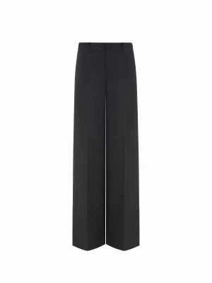 Straight-Leg Tailored Trousers