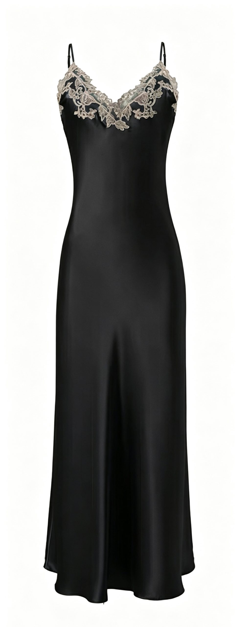 Hand Embroidered Lace Slip Dress - Image 6