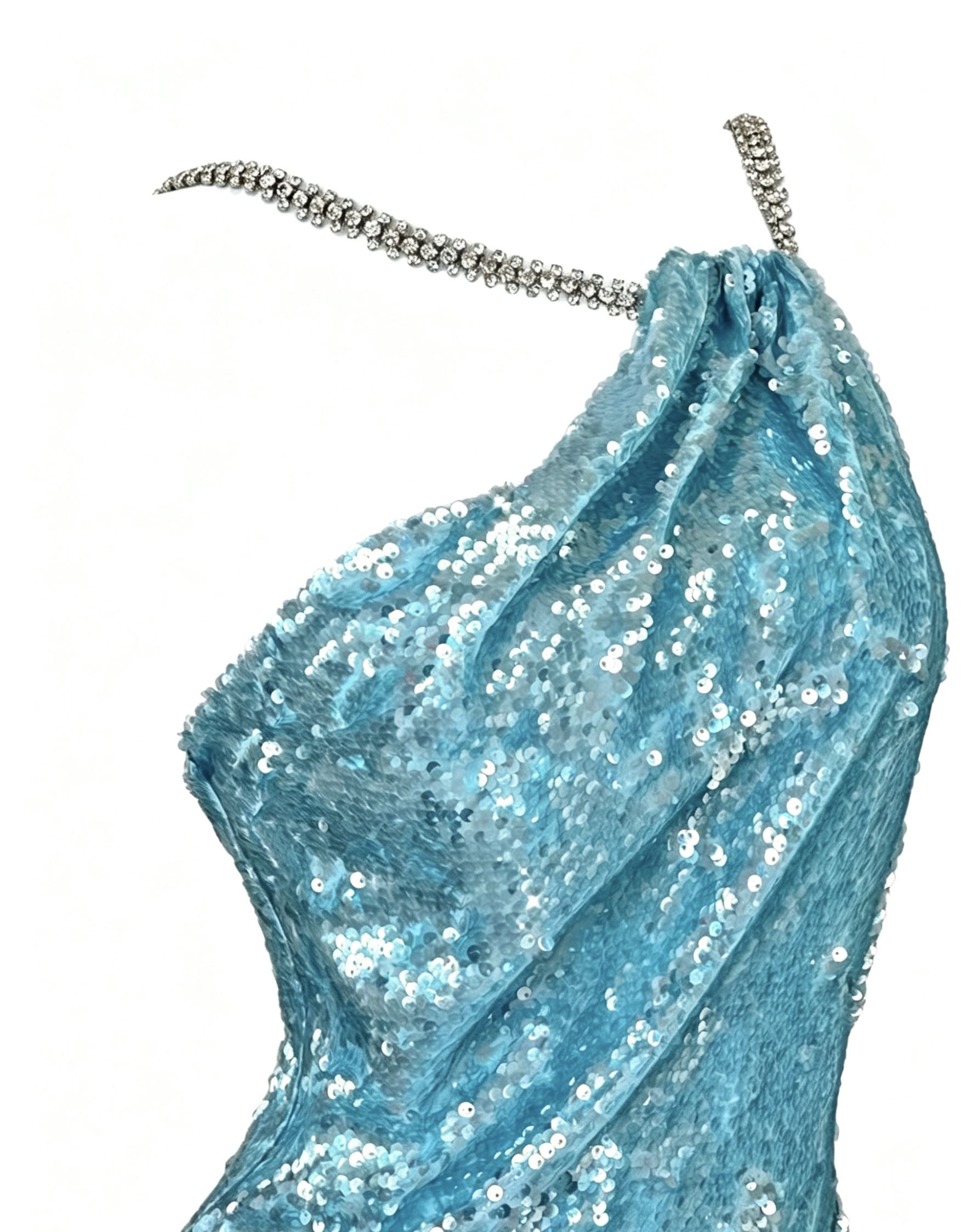 Sequin Mermaid Evening Gown - Image 4
