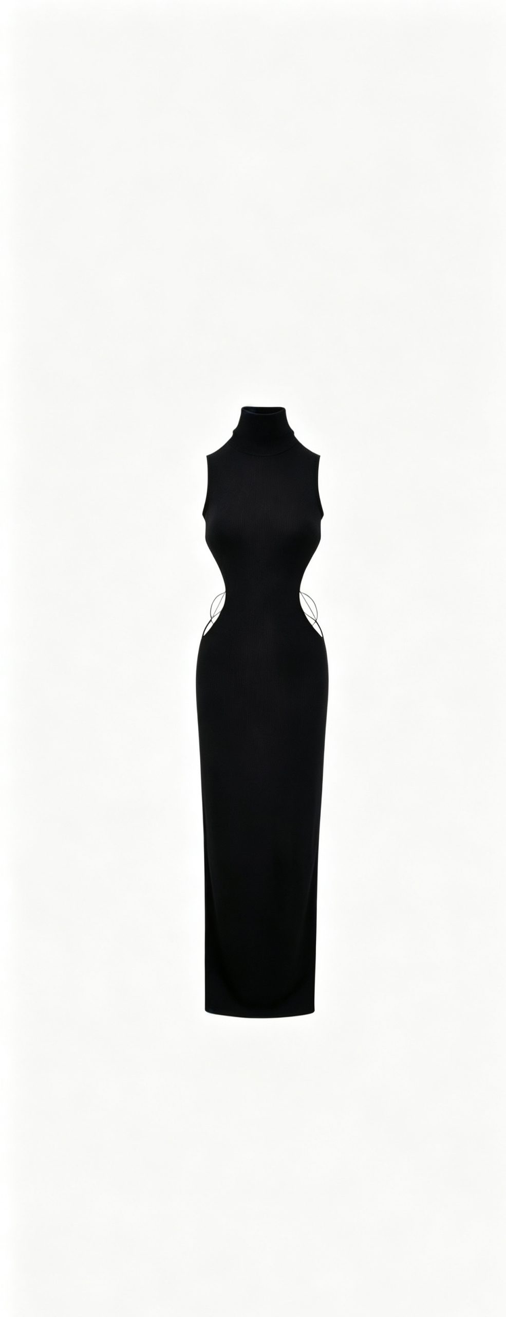 Cutout Back Tie Strap Dress - Image 2
