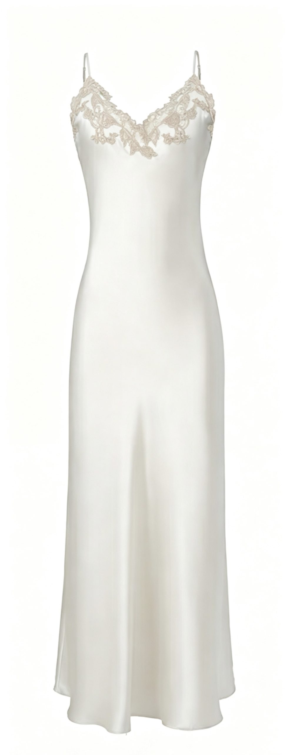 Hand Embroidered Lace Slip Dress - Image 7