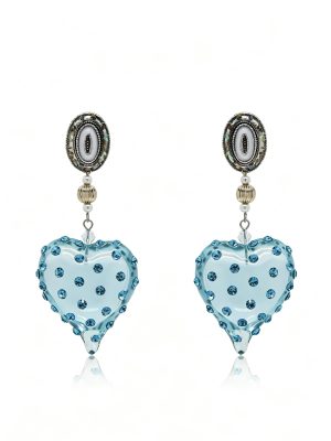 Vintage Heart Earrings