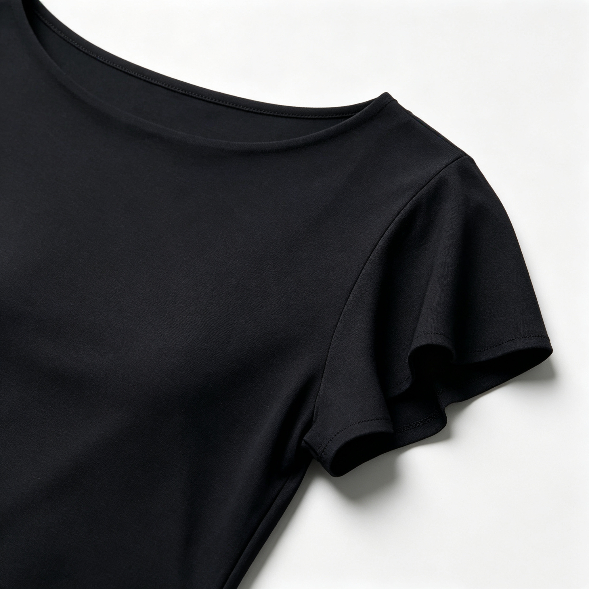 Off-shoulder Ruffled Short Sleeve Top + Low Waist Pleated Midi Skirt - Image 4