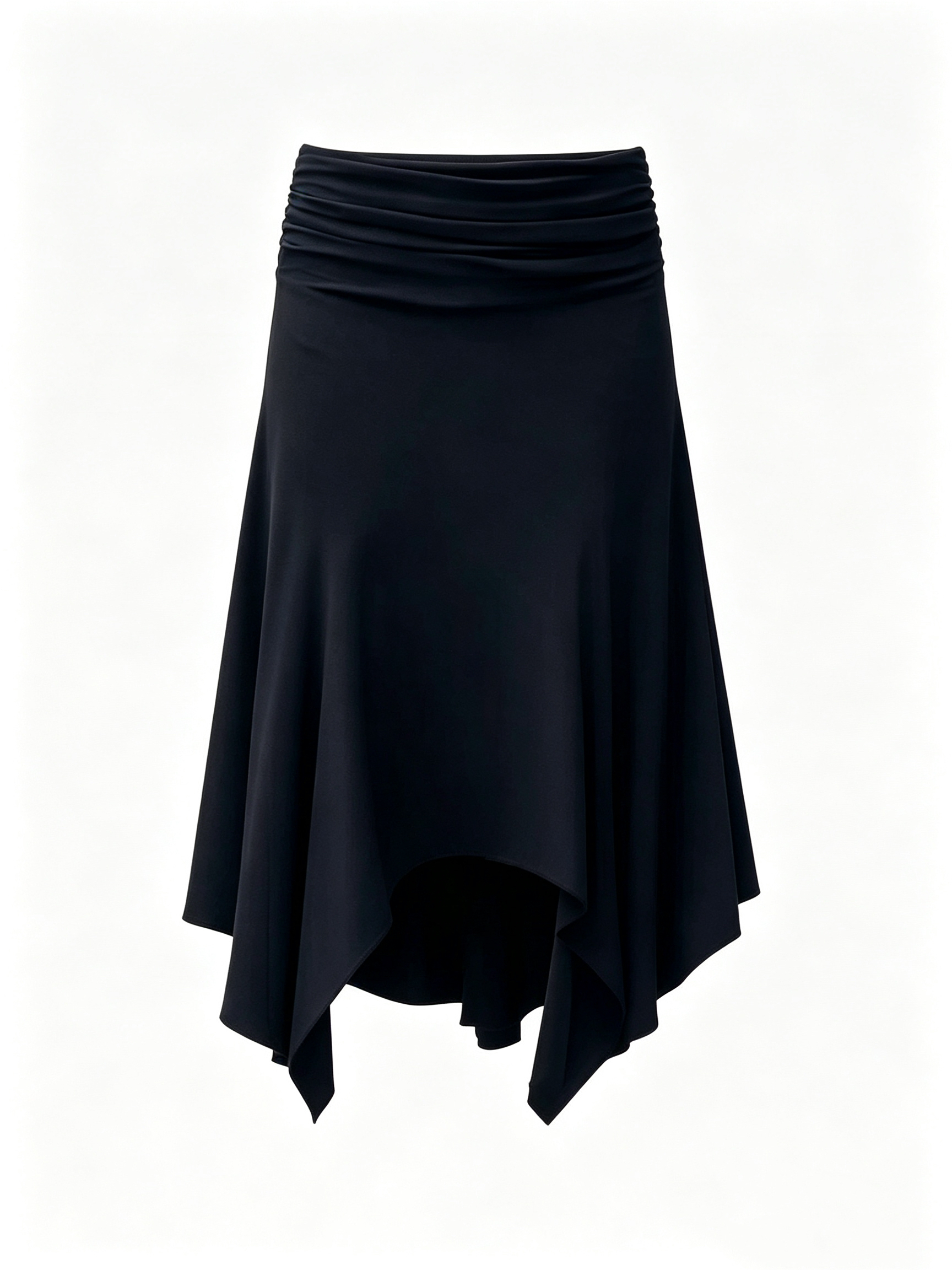 Off-shoulder Ruffled Short Sleeve Top + Low Waist Pleated Midi Skirt - Image 5